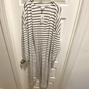 NWT J.Jill Duster Cardigan 3X fits more like a 4X or larger